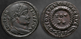 Constantine I the Great AD 306-337. Siscia. Follis Æ