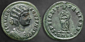Fausta AD 324-326. Cyzicus. Follis Æ