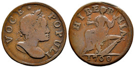 U.S. Coins. Colonial America. Half penny. 1760. (Km-Tn22). Anv.: VOCE POPULI. Ae. 7,51 g. Choice F. Est...150,00. 

Spanish Description: Estados Uni...