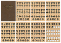 Collection of 219 coins, in Dansco album of 5 cents "Jefferson Nickels". All specimens of the series from 1938 to 2014. Very interesting opportunity t...