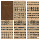 Collection of 210 coins, in Dansco album of 1 Dime "Roosevelt Dimes". All specimens of the series from 1946 to 2012. Very interesting opportunity to a...