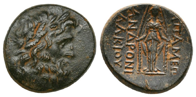 Greek Coins
PHRYGIA. Apameia. Ae (Circa 100-50 BC). Heraklei-, son of Eglo-, egl...
