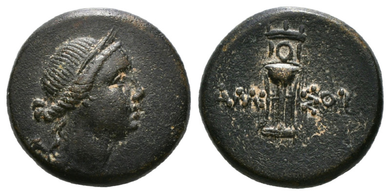 Greek Coins
PONTOS. Amisos. Ae (Circa 125-100 BC). Time of Mithradates VI Eupato...