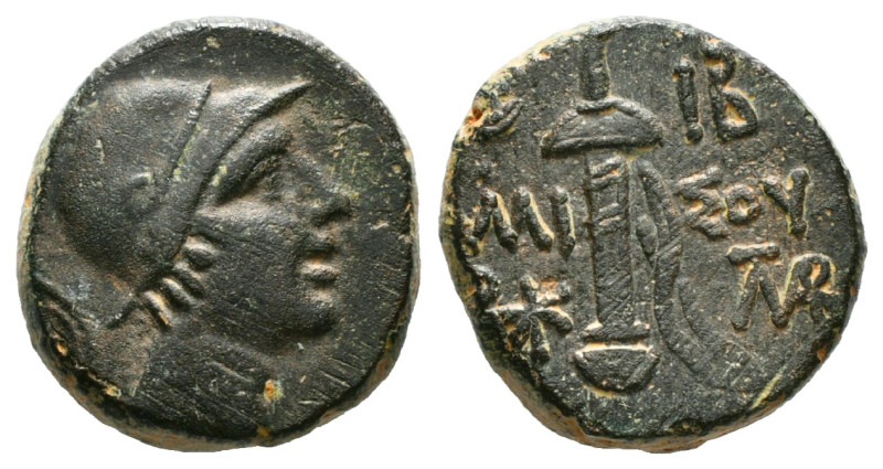 Greek Coins
PONTOS. Amisos. Time of Mithradates VI Eupator (Circa 105-90 or 90-8...