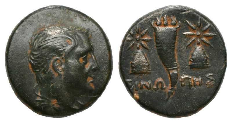Greek Coins
PAPHLAGONIA. Sinope. Ae. Struck under Mithradates VI (Circa 120-111 ...