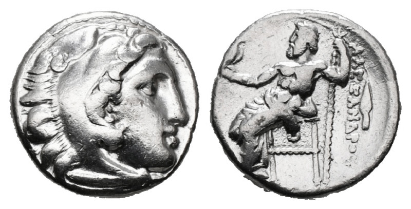 Greek Coins
KINGS OF MACEDON. Alexander III 'the Great' (336-323 BC). Drachm.
Ob...