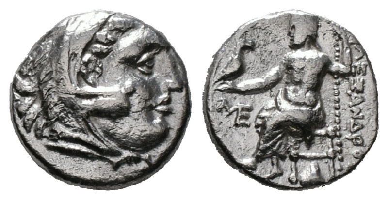 Greek Coins
KINGS OF MACEDON. Alexander III 'the Great' (336-323 BC). Drachm.
Ob...