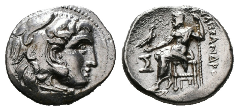 Greek Coins
KINGS OF MACEDON. Alexander III 'the Great' (336-323 BC). Drachm.
Ob...