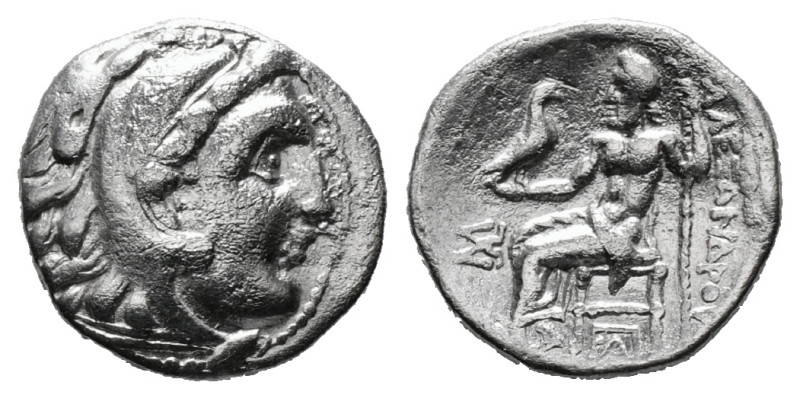 Greek Coins
KINGS OF MACEDON. Alexander III 'the Great' (336-323 BC). Drachm.
Ob...
