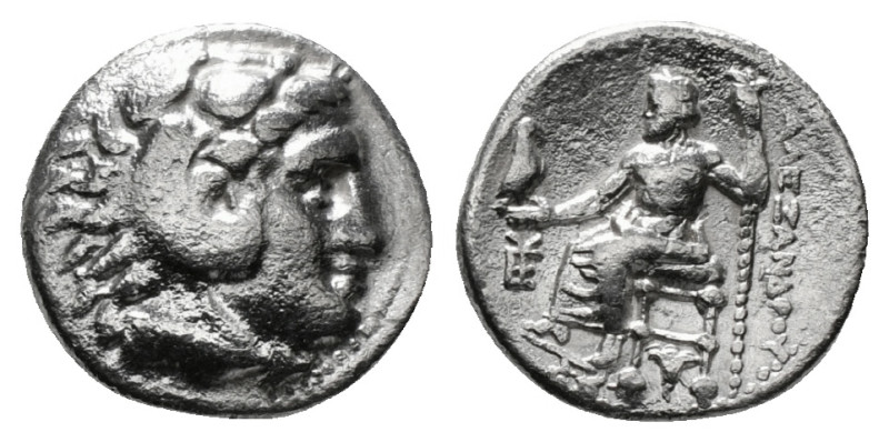 Greek Coins
KINGS OF MACEDON. Alexander III 'the Great' (336-323 BC). Drachm.
Ob...