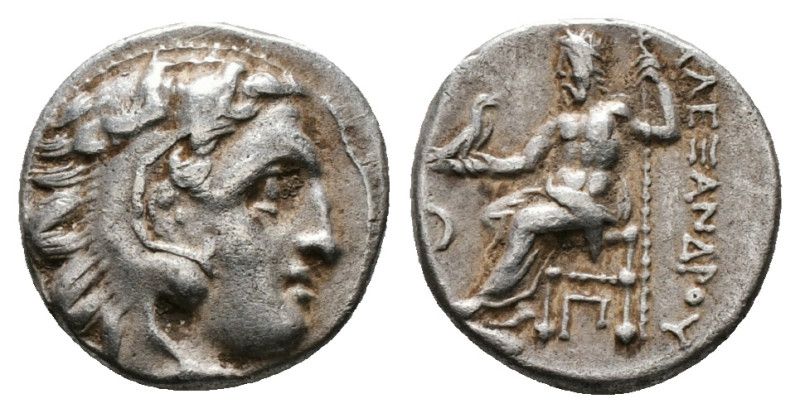 Greek Coins
KINGS OF MACEDON. Alexander III 'the Great' (336-323 BC). Drachm.
Ob...