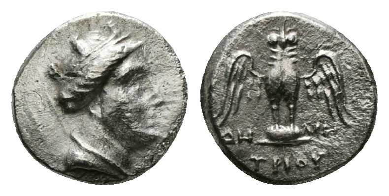 PONTOS, Amisos. Circa 300-125 BC. AR Half Siglos – Hemidrachm 1,70 gr - 11,60 mm...