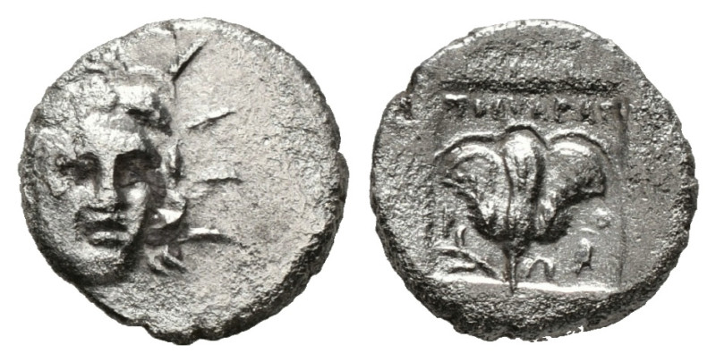 Greek Coins
CARIA. Rhodes. Hemidrachm (Circa 170-150 BC). Dionysios, magistrate....