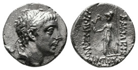 Greek Coins
KINGS OF CAPPADOCIA. Ariobarzanes Drachm. Mint A (Eusebeia under Mt. Argaios).
Obv: Diademed head right.
Rev: ΒΑΣΙΛΕΩΣ / ΑΡΙΟΒΑΡZΑΝΟΥ / ΦΙ...