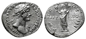 Roman Imperial Coins
HADRIAN (117-138). Denarius. Rome.
Obv: IMP CAESAR TRAIAN HADRIANVS AVG.
Laureate bust right, with slight drapery.
Rev: P M TR P ...