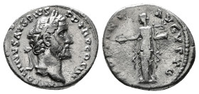 Roman Imperial Coins
ANTONINUS PIUS (138-161). Denarius. Rome.
Obv: ANTONINVS AVG PIVS P P TR P COS III.
Bare head right.
Rev: APOLLINI AVGVSTO.
Apoll...