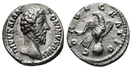 Roman Imperial Coins
DIVUS MARCUS AURELIUS (Died 180). Denarius. Rome.
Obv: DIVVS M ANTONINVS PIVS.
Bare head right.
Rev: CONSECRATIO.
Eagle stan...