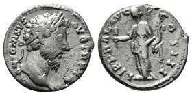 Roman Imperial Coins
MARCUS AURELIUS (161-180). Denarius. Rome.
Obv: ANTONINVS AVG ARMENIACVS.
Laureate head right.
Rev: P M TR P XIX IMP II COS III.
...