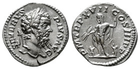 Roman Imperial Coins
SEPTIMIUS SEVERUS (193-211). Denarius. Rome.
Obv: SEVERVS PIVS AVG.
Laureate head right.
Rev: P M TR P XIII COS III P P.
Jupiter ...