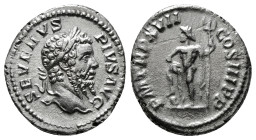 Roman Imperial Coins
SEPTIMIUS SEVERUS (193-211). Denarius. Rome.
Obv: SEVERVS PIVS AVG BRIT.
Laureate head right.
Rev: P M TR P XVIII COS III P P.
Ne...