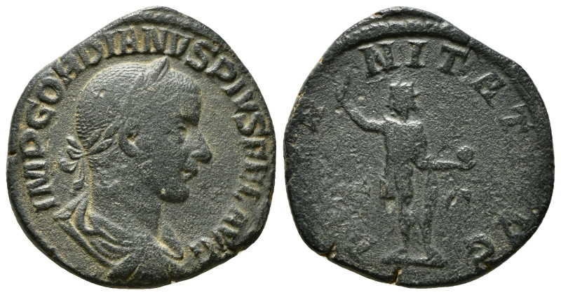 Roman Imperial Coins
GORDIAN III (238-244). Sestertius. Rome.
Obv: IMP GORDIANVS...