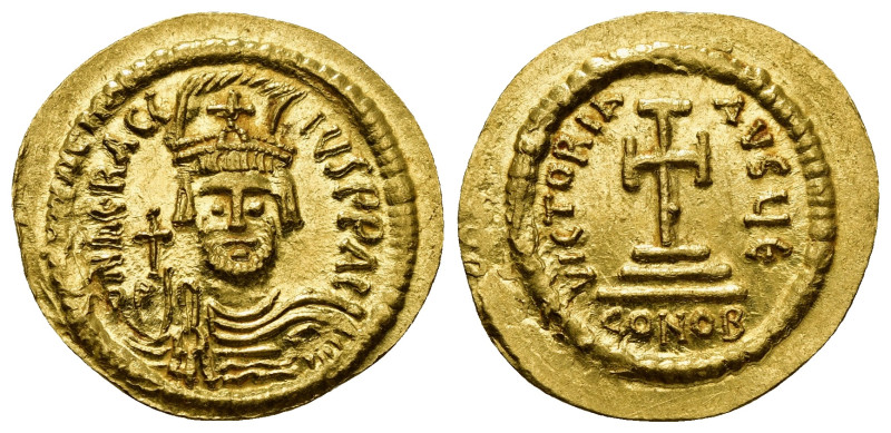 Byzantine Coins
HERACLIUS (610-641). GOLD Solidus. Constantinople.
Obv: δ NN Һ...