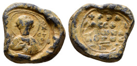 BYZANTINE LEAD SEAL. 7,72 gr - 16,18 mm Condition : Fine.