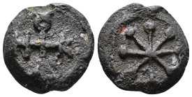 BYZANTINE LEAD SEAL. 11,53 gr - 21,42 mm Condition : Fine.