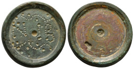 Antiquities Byzantine Coin Weight. 51,10 gr - 33,73 mm