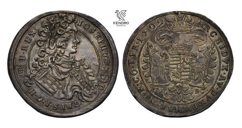 Joseph I. 1/2 Thaler 1709. Kremnitz. 
Extraordinary specimen!

Josef I. 1/2 T...