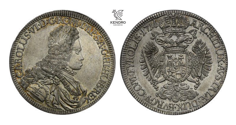 Charles VI. Thaler 1716. Hall.

Karel VI. Tolar 1716. Hall.

28,49 g, 42,5 m...