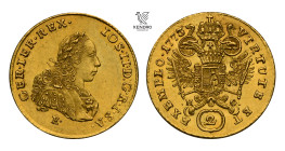 Joseph II. 2 Ducats 1773 E// HG. Alba Iulia.