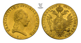 Francis I. Ducat 1824. Venice.