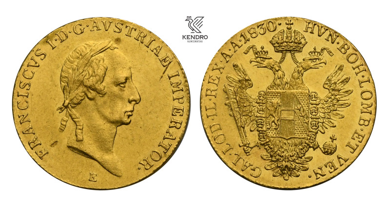 Francis I. Ducat 1830. Alba Iulia.

František I. Dukát 1830. Karlovský Bělehra...