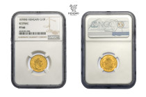 Francis Joseph I. 4 Forint 1870. Kremnitz.