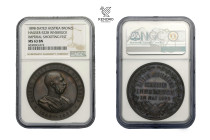 Francis Joseph I. Bronze medal 1898. Jubilee imperial shooting in Innsbruck.