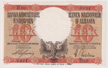 ALBANIA Banca Nazionale d'Albania, Regno d'Italia e Albania - 10 Lek del 1940 B30 9531. Gav. 03.136
SPL/SUP