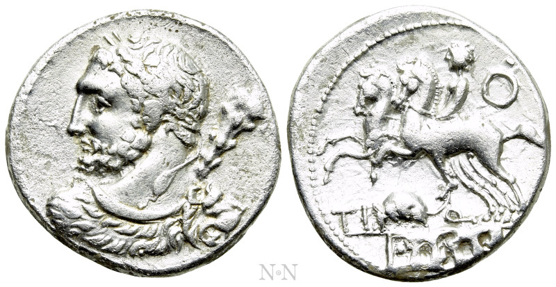 biddr - Numismatik Naumann, Auction 133, lot 447. TI. QUINCTIUS ...