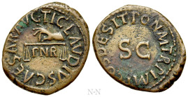 CLAUDIUS (41-54). Quadrans. Rome