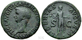 CLAUDIUS (41-54). As. Rome