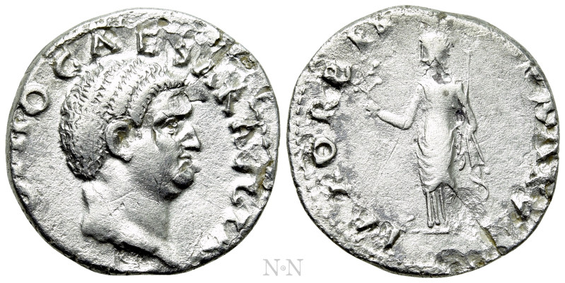 OTHO (69). Denarius. Rome. 

Obv: IMP M OTHO CAESAR AVG TR P. 
Bare head righ...