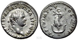 TITUS (79-81). Denarius. Rome