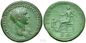 TRAJAN (98-117). Sestertius. Rome