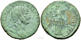 HADRIAN (117-138). Sestertius. Rome