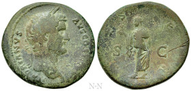 HADRIAN (117-138). Sestertius. Rome