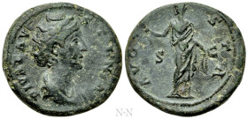 DIVA FAUSTINA I (Died 140/1). As. Rome