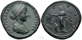 LUCILLA (Augusta, 164-182). Sestertius. Rome