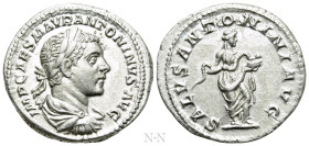 ELAGABALUS (218-222). Denarius. Rome