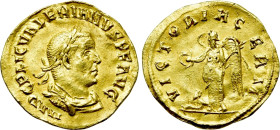 VALERIAN I (253-260). GOLD Aureus. Rome