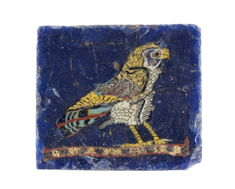 Egyptian Horus Falcon mosaic glass inlay
Ptolemaic Period (ca. 300-50 BC); heig...